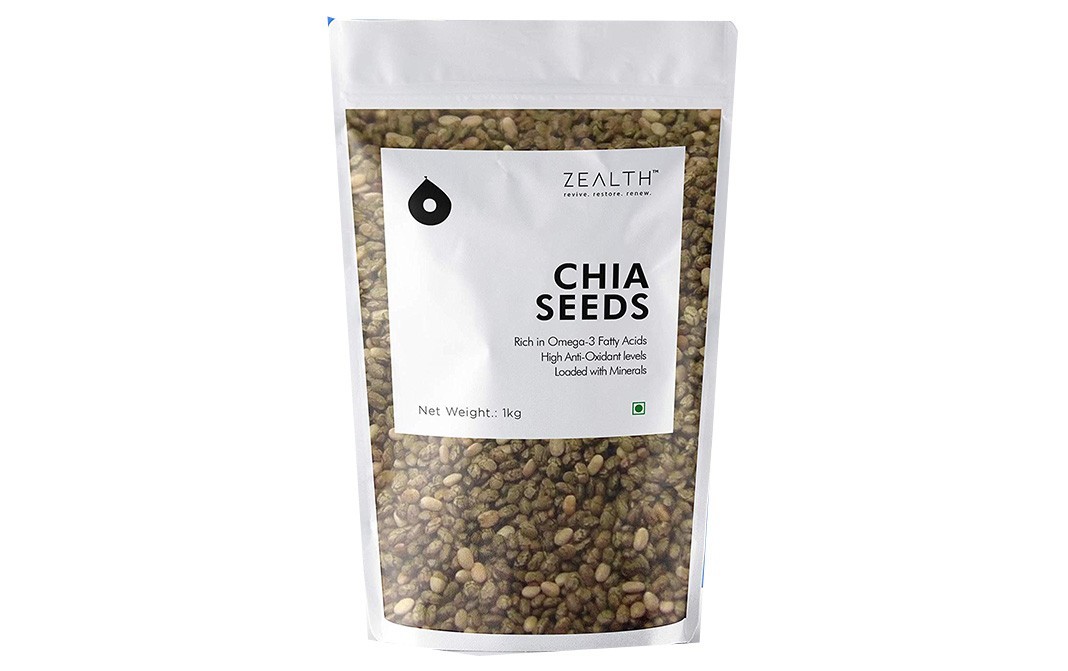 Zealth Chia Seeds    Pack  1 kilogram